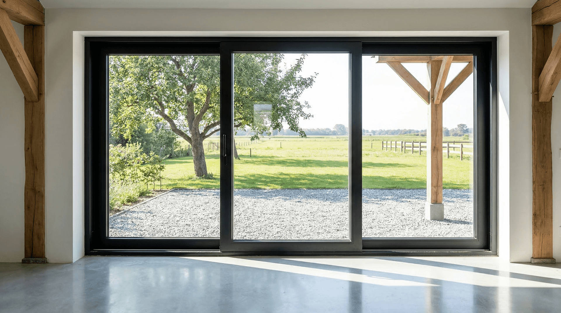 Vrijstaande woning Leiden - aluminium 3-delig