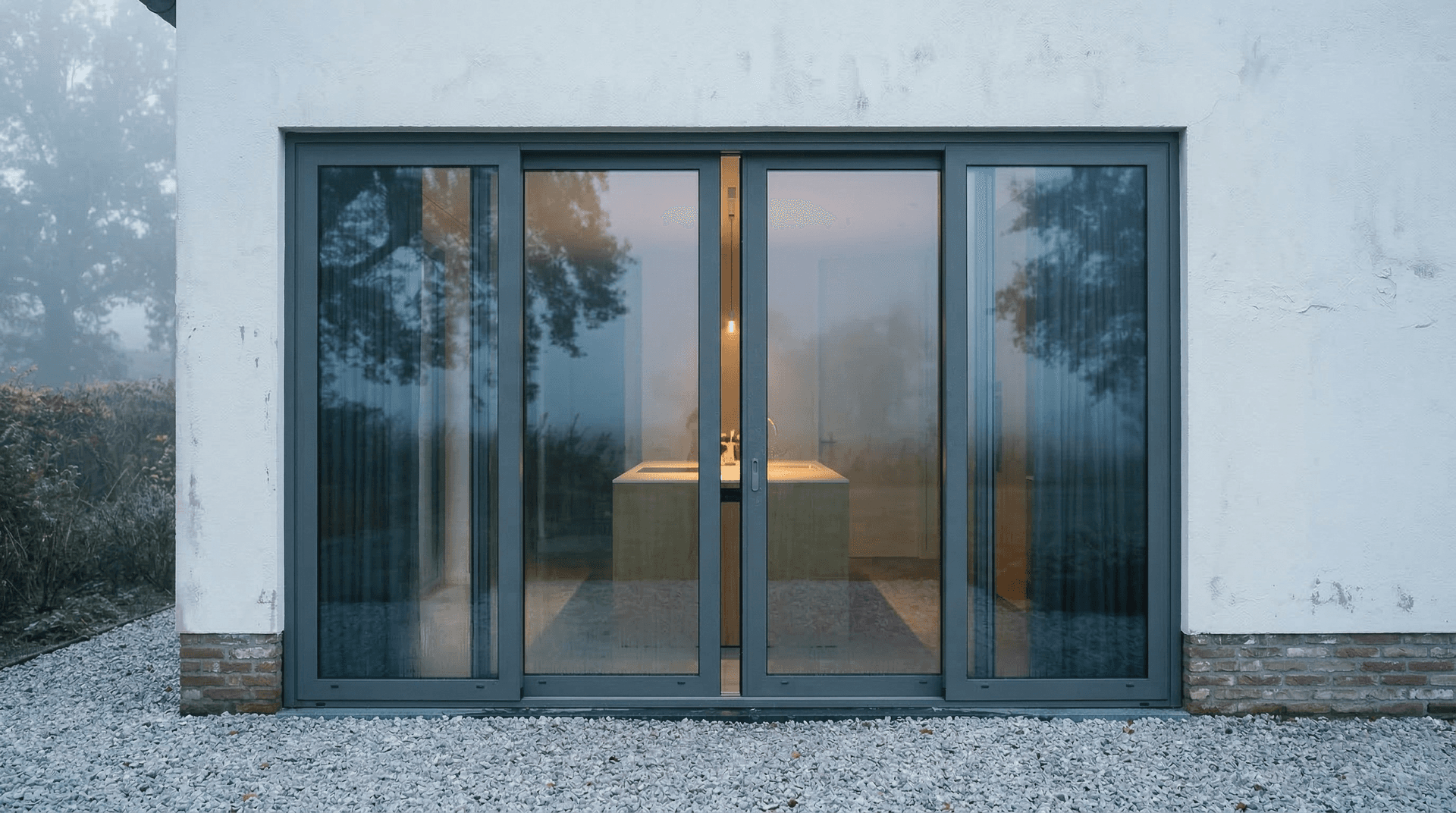 Villa Bergen - aluminium 4-delig